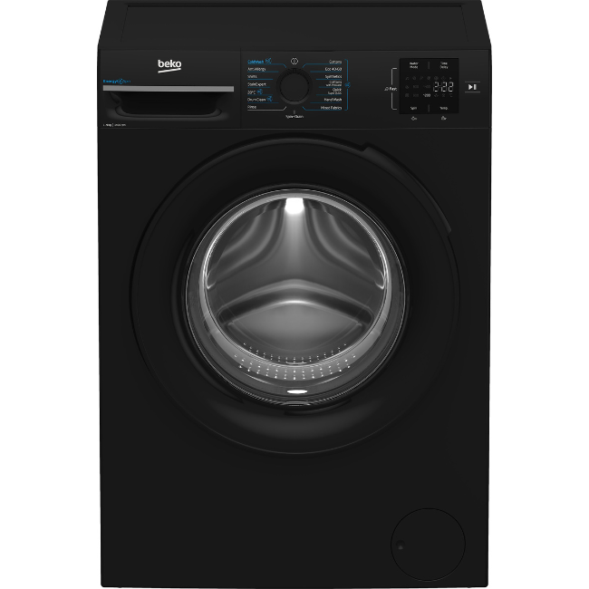 BEKO 9KG WASHING MACHINE BLACK BM3WT3941B